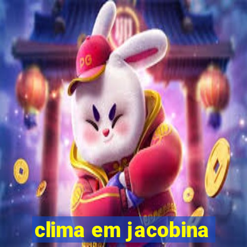 clima em jacobina